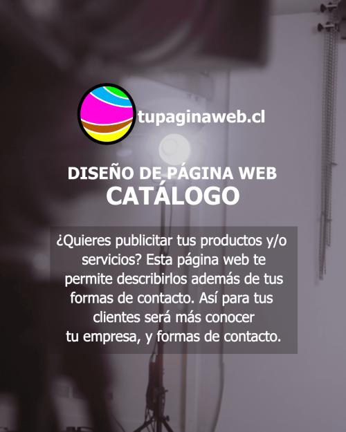 Diseño de página web - Catálogo
