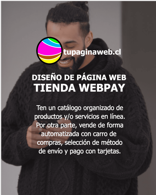 Diseño de página web -  Tienda Webpay Plus
